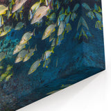 Quintana Roo Wall Art – Underwater Reef Canvas with Tropical Fish