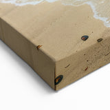 Tropical Island Prints – Boat on Tranquil Beach with Turquoise Waters