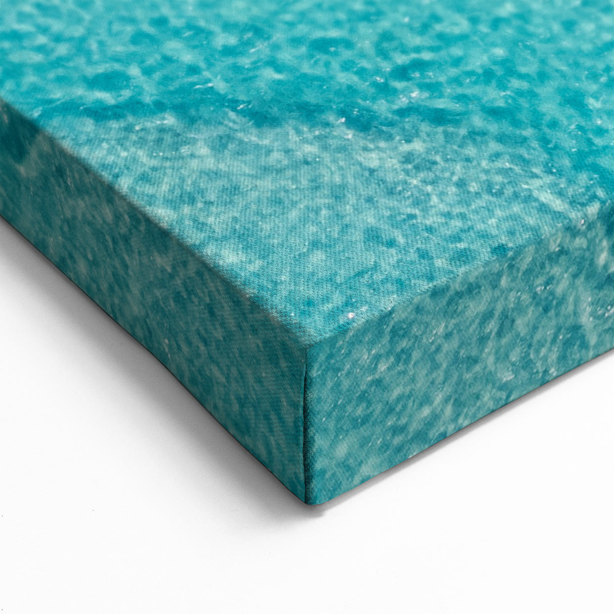 Island Getaway Prints - Aerial View of Boat Floating in Turquoise Waters