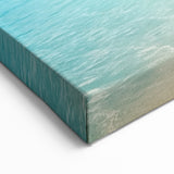 Bahamas Wall Art - Peaceful Island Beach with Palm Trees and Blue Waters