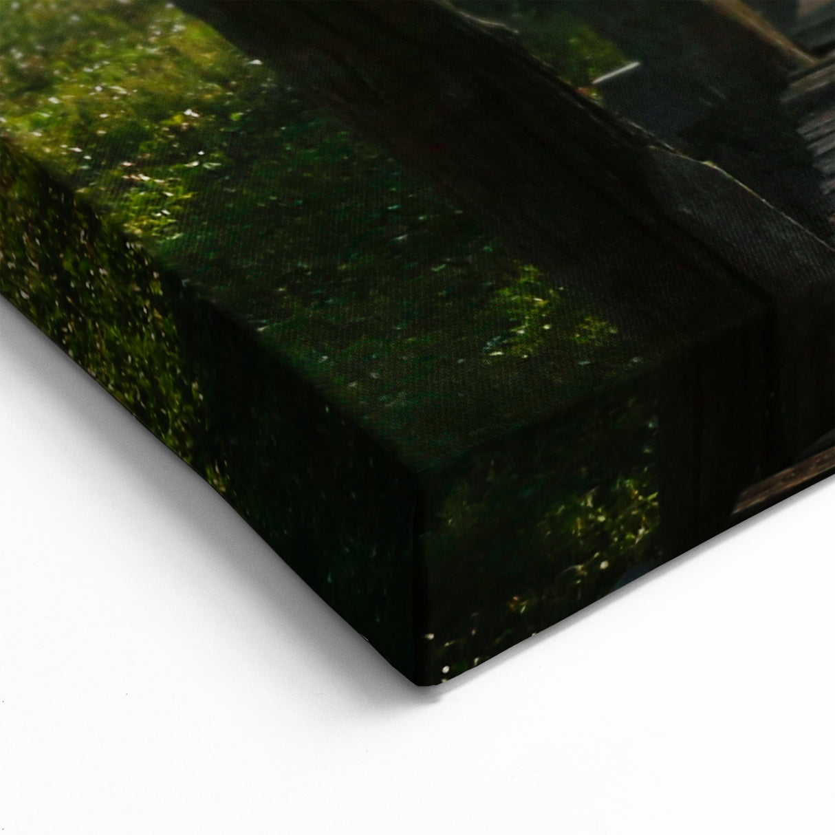 Traditional Umbrellas in Laos - Scenic Landscape Canvas Print