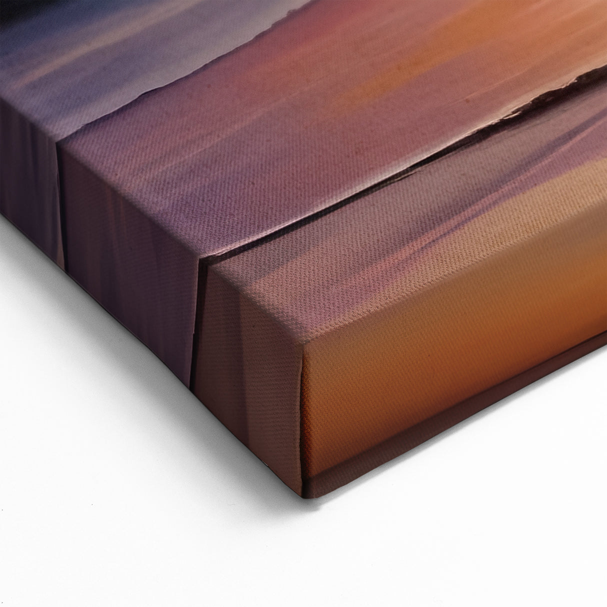 Tropical Island Canvas Prints – Bahamas Sunset with Waves Wall Art