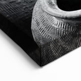 Black and White Laos Pottery - Traditional Ceramic Art Photography Print