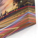 Patuxai Monument at Sunset - Laos Architectural Photography Print