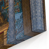 Laos Temple Wall Art - Intricate Decorative Architecture Photography Print