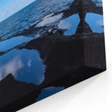 Barbados Photography Prints – Ocean View from Cave, Scenic Coastal Art