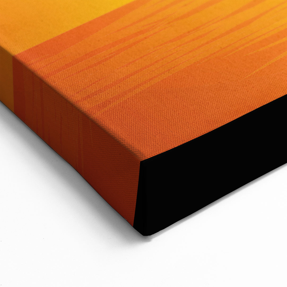 Barbados Sunset Wall Art – Silhouette of Palm Trees, Tropical Decor