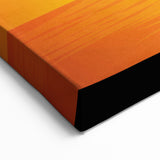 Barbados Sunset Wall Art – Silhouette of Palm Trees, Tropical Decor