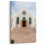 Bermuda Wall Art - Historic Church Steps and Scenic Island Architecture