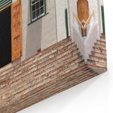 Bermuda Wall Art - Historic Church Steps and Scenic Island Architecture