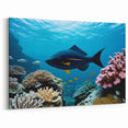 Bermuda Photography Prints - Vibrant Underwater Coral and Fish Scene