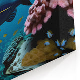 Bermuda Photography Prints - Vibrant Underwater Coral and Fish Scene