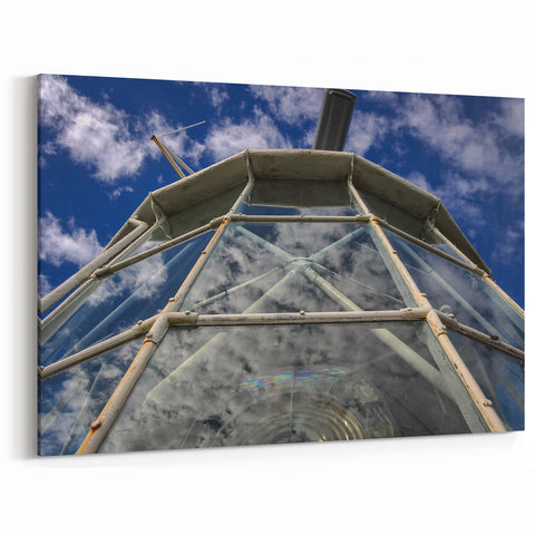 Bermuda Photography Prints - Iconic Lighthouse Reflection and Sky View