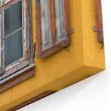 Bermuda Wall Art - Rustic Window Shutters with Weathered Wooden Charm