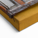 Bermuda Wall Art - Rustic Window Shutters with Weathered Wooden Charm