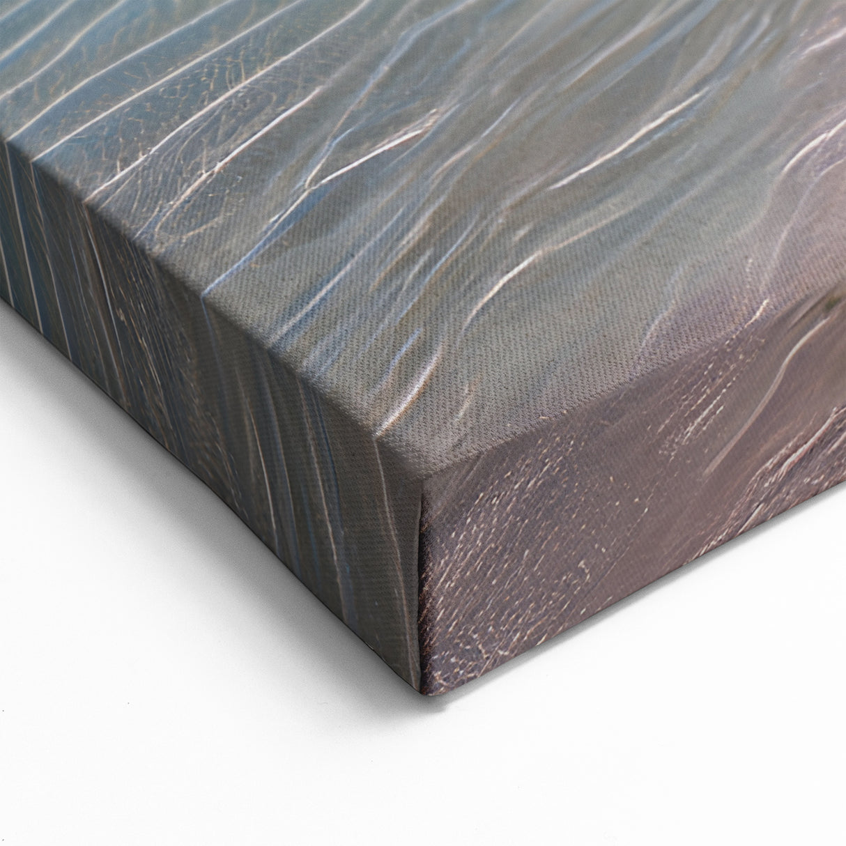 Bermuda Beach Canvas - Pink Sand Shoreline and Tranquil Caribbean Waters