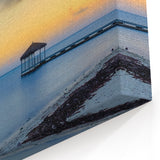 Serene Cayman Island Wall Art – Stunning Caribbean Beach at Sunset Print