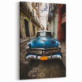 Classic Cuba Wall Art – Vintage Car & Havana Streets Cuban Culture Art
