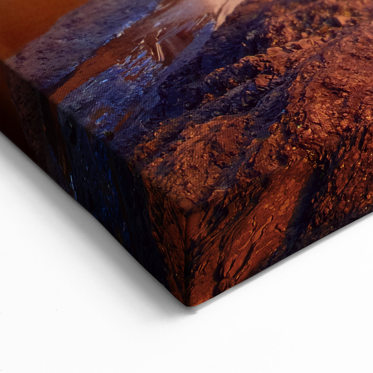 Majestic Quebec Waterfall Scene – Nature Art, Scenic Landscape Print