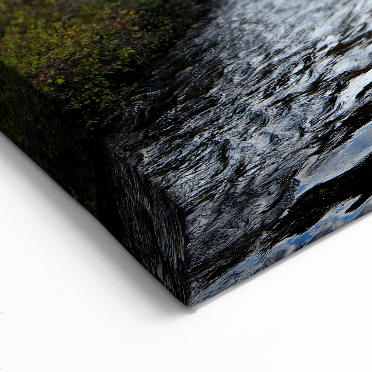 Mountain Autumn Reflection Quebec – Scenic Fall Landscape Wall Art