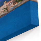 Moonlit Havana Lighthouse Wall Art - Night Sky Cuban Coastal Scene