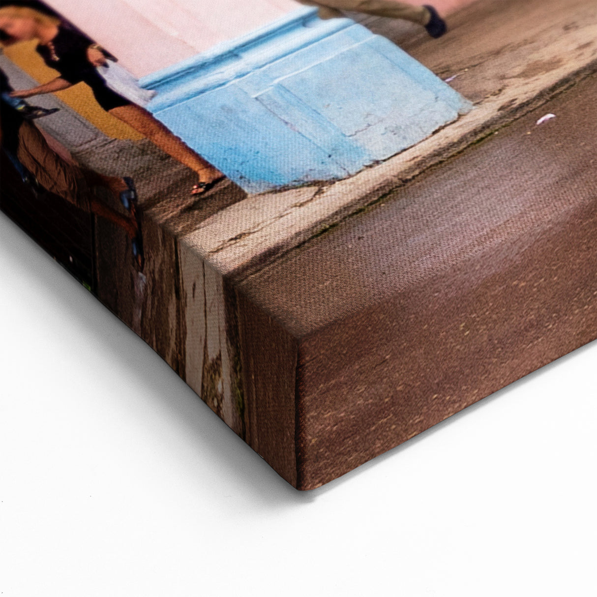 Vibrant Havana Street Wall Art - Colorful Cuban Architecture and Classic Car