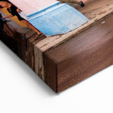 Vibrant Havana Street Wall Art - Colorful Cuban Architecture and Classic Car