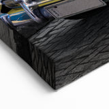 Vintage Cuba Posters – Classic Yellow Car in Havana Street Art