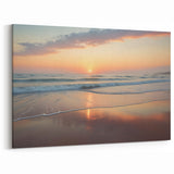 Cuban Scenery Prints – Tranquil Sunset Over Tropical Cuban Beach