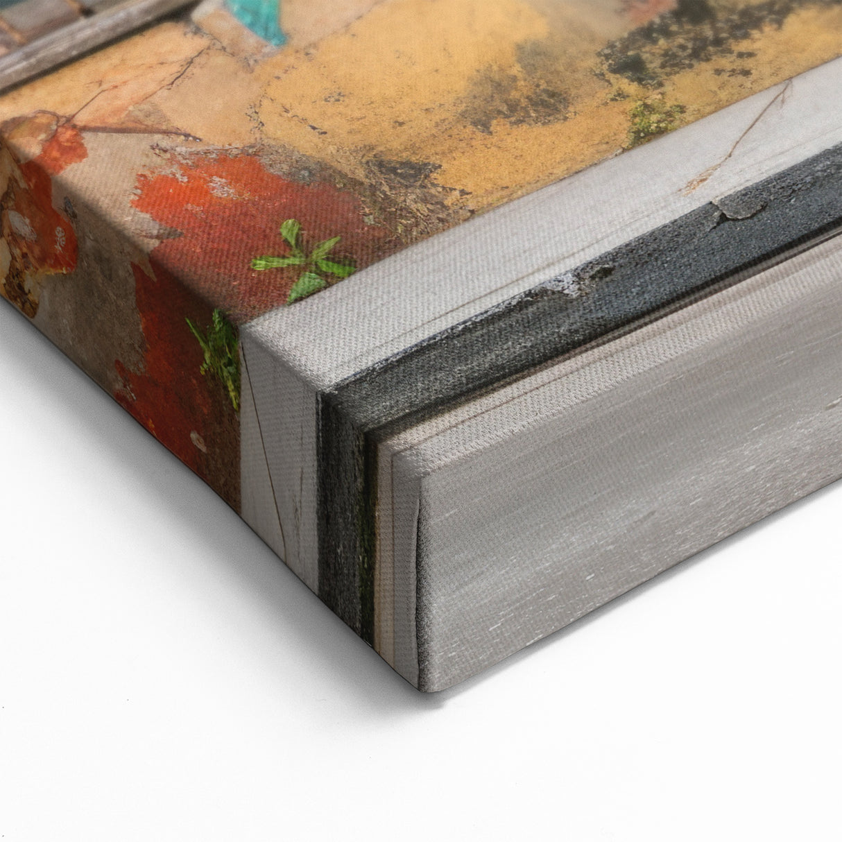 Vintage Cuba Posters – Classic Red Car Against Rustic Havana Walls