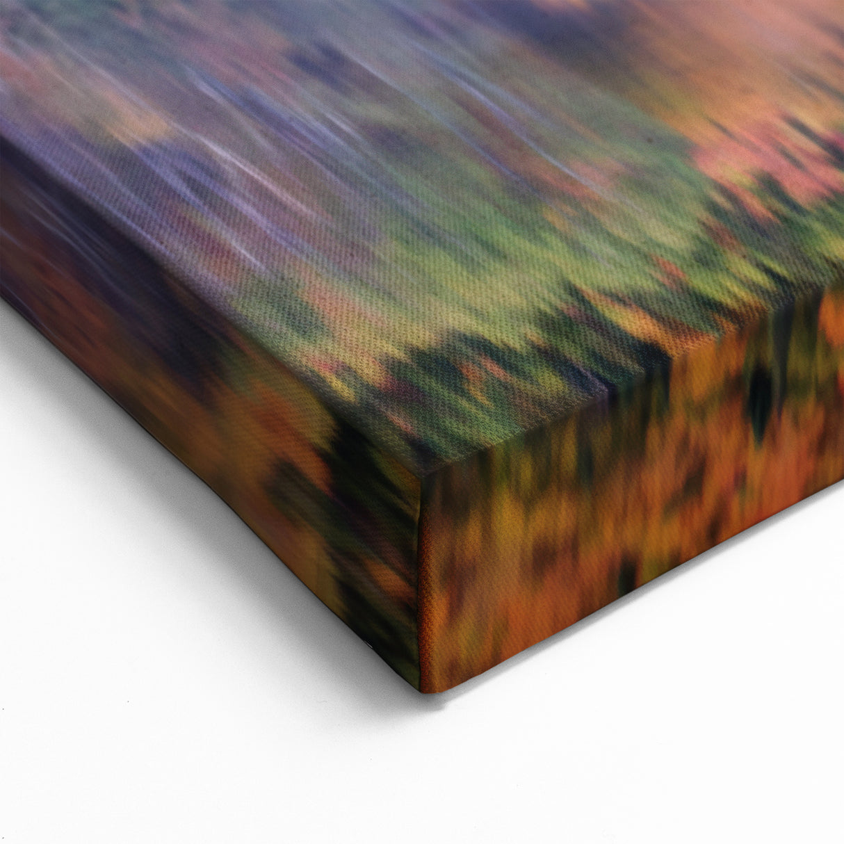 Autumn Forest Reflection Quebec – Vibrant Fall Landscape Wall Art