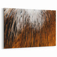 Earthy Textured Wall Art: Nature Close-Up of Organic Patterns Canvas Art