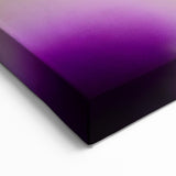 Purple Floral Wall Art: Botanical Close-Up Nature-Inspired Canvas Print