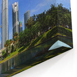 Petronas Towers and Kuala Lumpur Skyline - Malaysia Wall Art Print