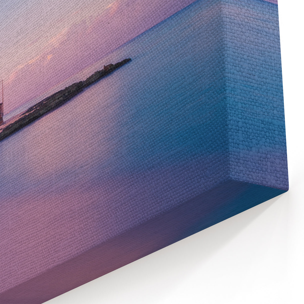 Punta Cana Wall Decor - Scenic Dominican Lighthouse at Sunset