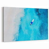 Dominican Republic Canvas Prints - Aerial View of Turquoise Waters
