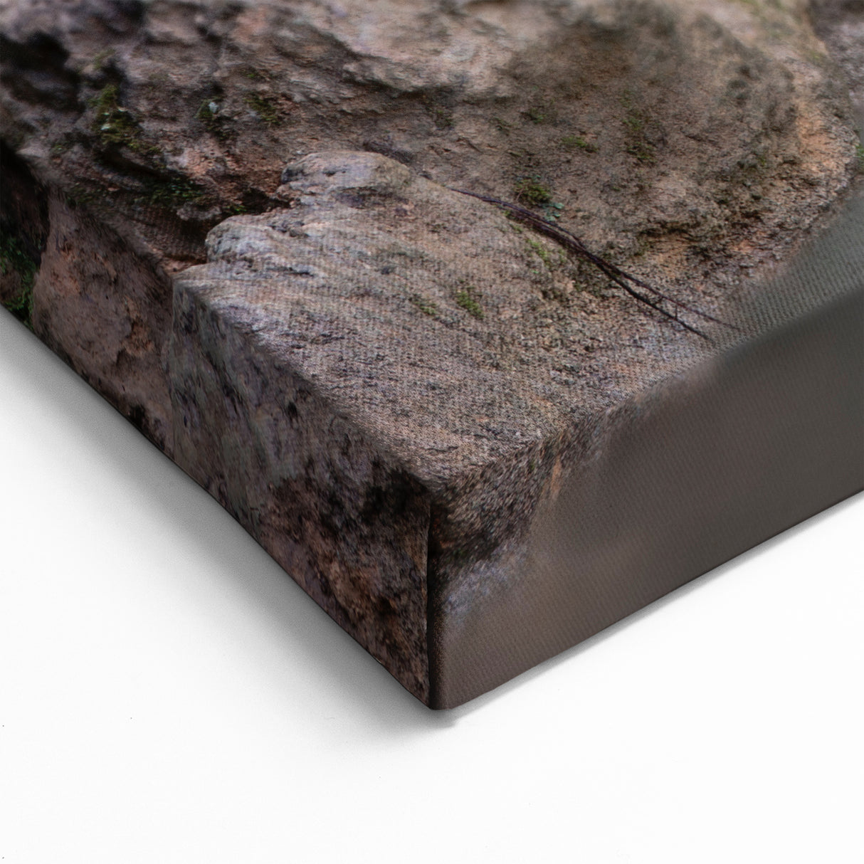 Dominican Republic Wall Art - Tranquil Waterfall in Lush Green Scenery