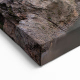 Dominican Republic Wall Art - Tranquil Waterfall in Lush Green Scenery