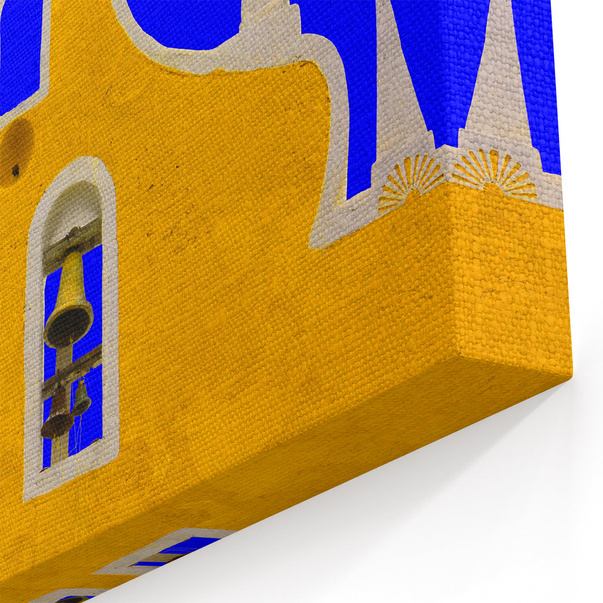 Yucatan Wall Art - Scenic Mexico Bell Tower Canvas