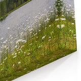 Stunning Wildflowers Photography Wall Art - Vibrant Floral Canvas Print
