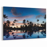 Haiti Wall Art - Caribbean Scenery Art with Tropical Coastal Views