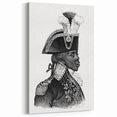 Haiti Wall Art - Haitian Culture Artwork Featuring Historic Portrait