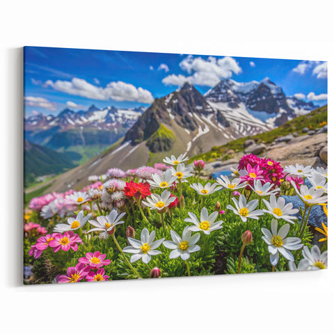 Mountain Wildflowers Photography – Scenic Wildflower Wall Art Decor