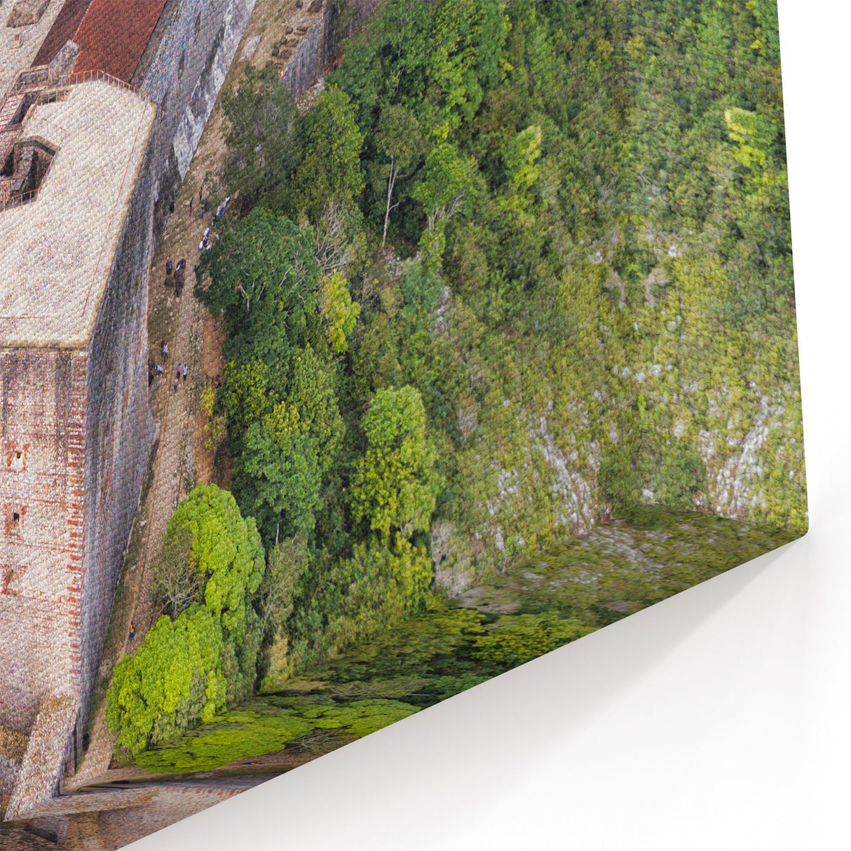 Haitian Landscape Prints - Haitian Culture Artwork of Historic Citadel