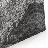 Haiti Wall Art - Haitian Culture Artwork of Black and White Cityscape