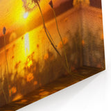 Dandelion Sunset Photography Print - Nature-Inspired Wall Art