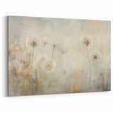 Soft Watercolor Dandelion Art - Nature-Inspired Botanical Wall Decor