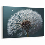 Dandelion Macro Photography Print - Modern Nature-Inspired Wall Art