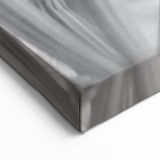 Minimalist Dandelion Close-Up Print - Elegant Black and White Wall Art