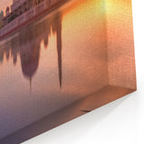 Malaysia Scenery Canvas – Putra Mosque at Sunrise with Reflections